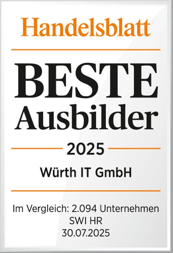 Auszeichnung Beste Ausbilder