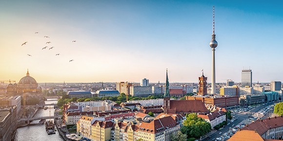 Bild der Skyline in Berlin