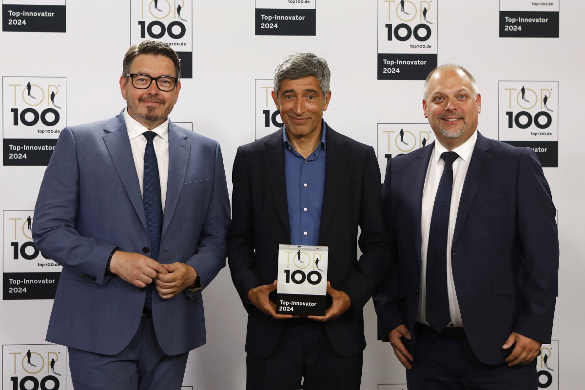 News Teaser TOP 100 Award: Ranga Yogeshwar honors Würth IT for innovative achievements