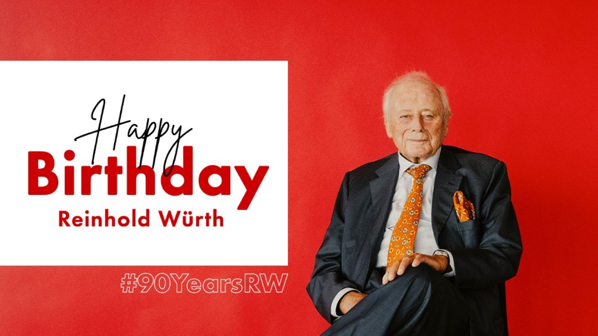 News Teaser Congratulations: Reinhold Würth turns 90!